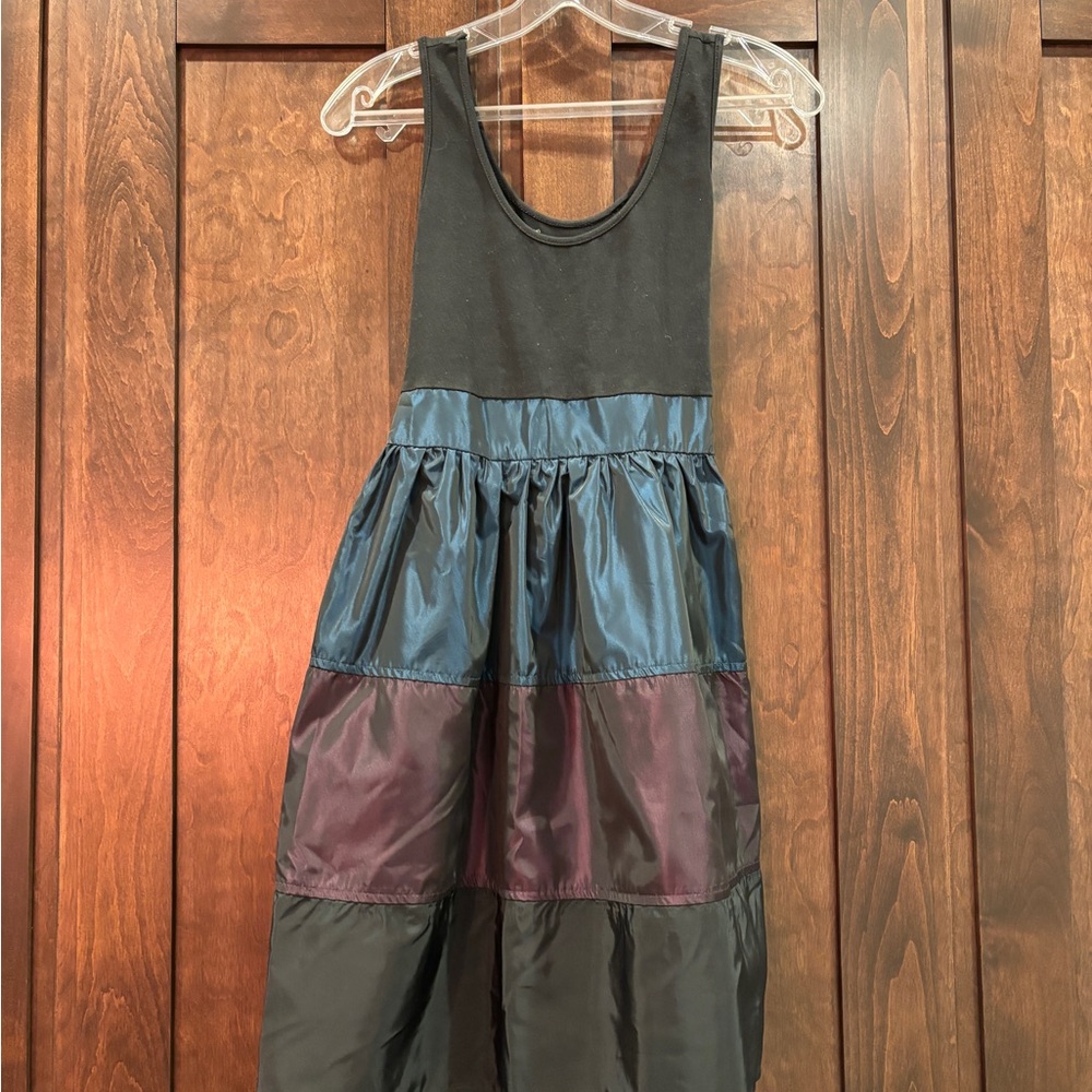 Colorblock Sleeveless Dress